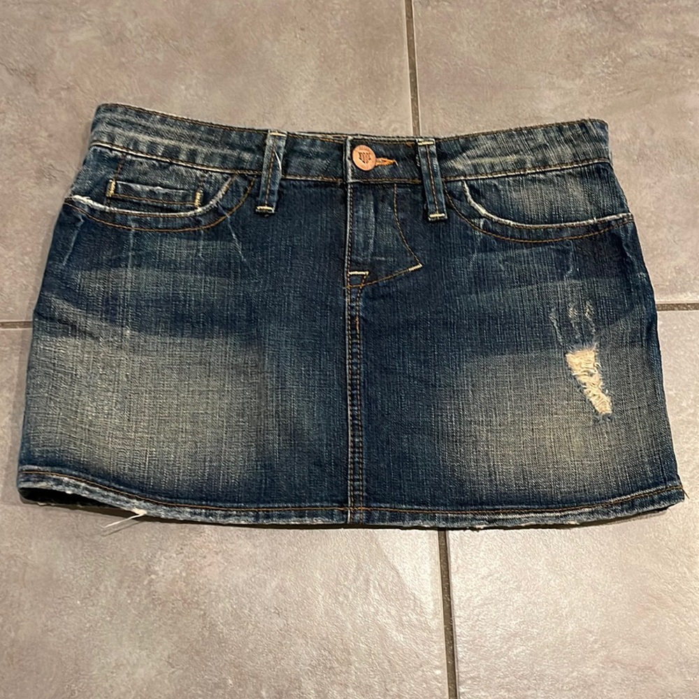 William Rast mini skirt low rise